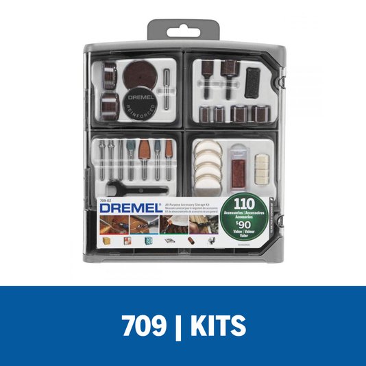Kit Acessórios Micro Retífica 110 Peças 709 Dremel - 26150709Ad