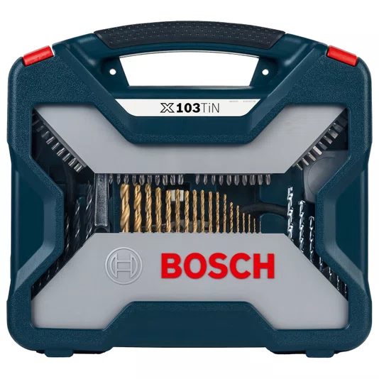 Kit Azul Xline Com 103 Unidades Bosch - 2607017395