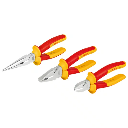 Kit Bosch Com 3 Alicates Vde - 1600A02Ng0