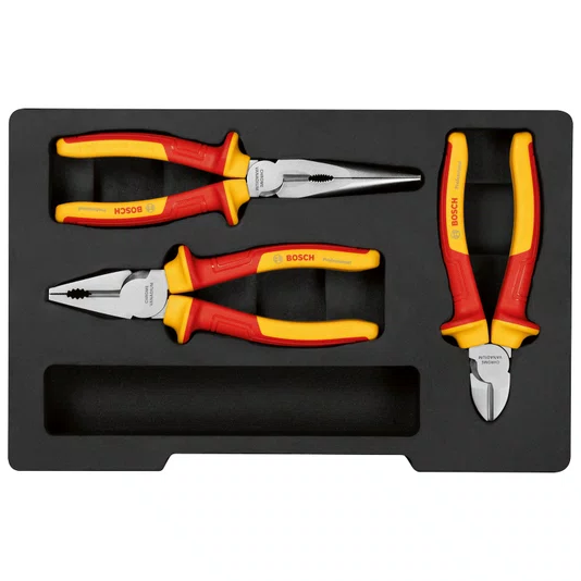 Kit Bosch Com 3 Alicates Vde - 1600A02Ng0