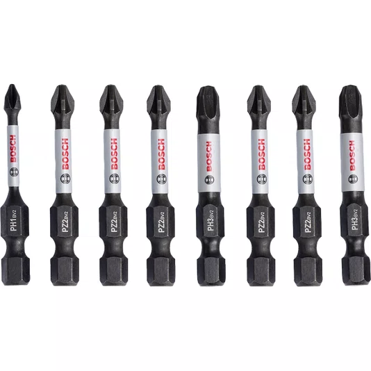 Kit Bosch Com 8 Bits 55Mm Impact Control  - 2608522328