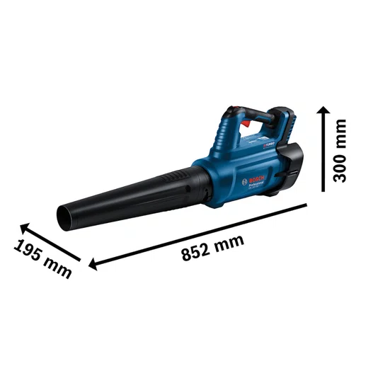 Kit Bosch Soprador GBL 18V-750 + 2 Baterias 4Ah e Carregador Bivolt