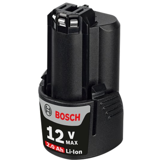 Kit Bosch Starter Carregador Bivolt Gal12V20 Com 2 Baterias 2,0Ah - 1600A021Ks
