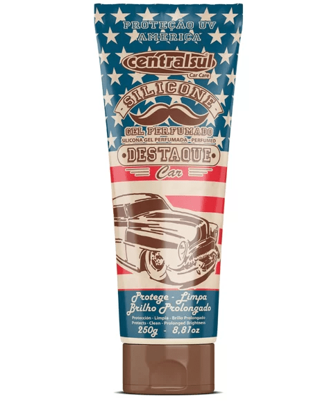 Kit Centralsul Silicone America Gel + Limpa Estofados Gitanes 250Ml