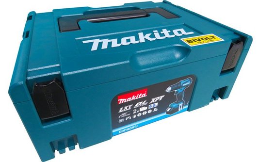 Kit Combo Parafusadeira e Furadeira Angular Bateria Makita 18v