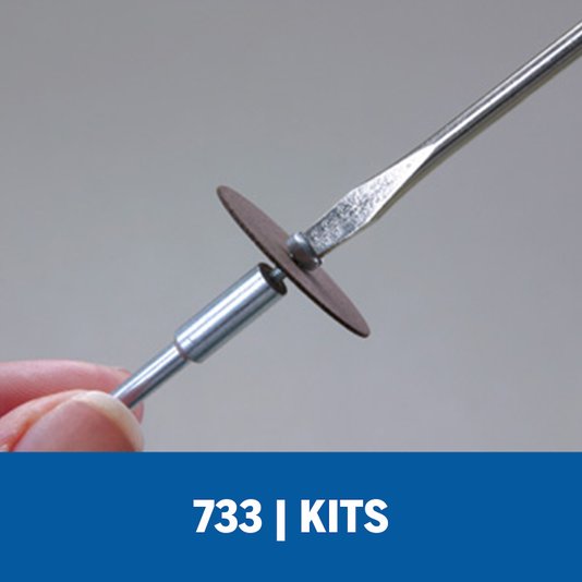 Kit De 20 Acessórios Para Madeira Micro Retífica Dremel - 733 - 26150733Ab