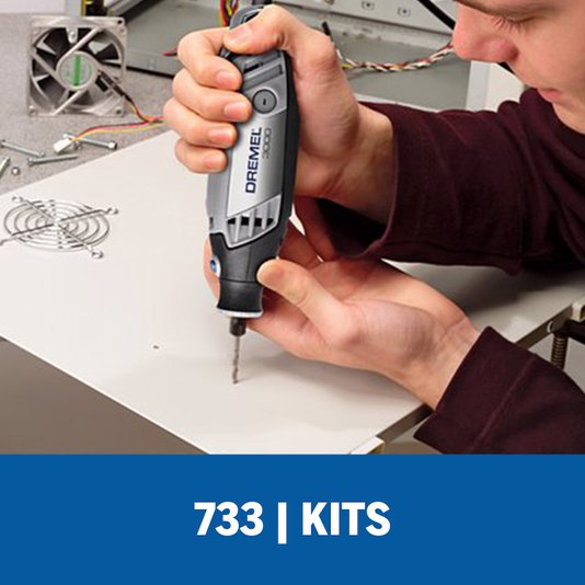 Kit De 20 Acessórios Para Madeira Micro Retífica Dremel - 733 - 26150733Ab