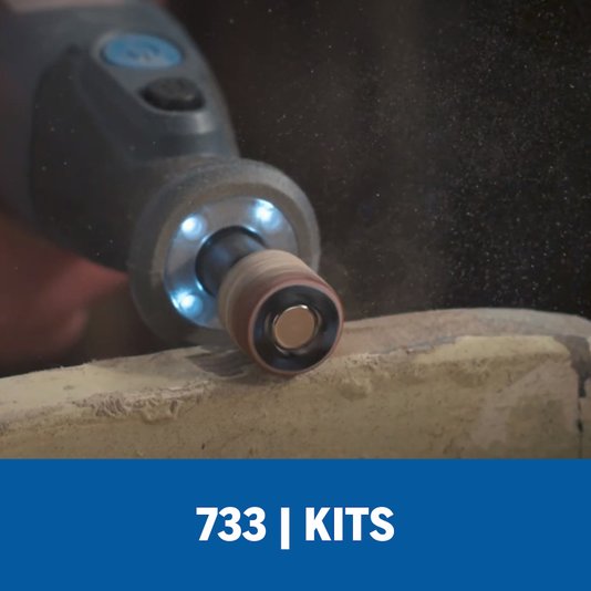 Kit De 20 Acessórios Para Madeira Micro Retífica Dremel - 733 - 26150733Ab