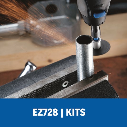 Kit Acessórios Retífica P/ Cortar 11 Pçs Dremel Ez728 - 2615E728Ab