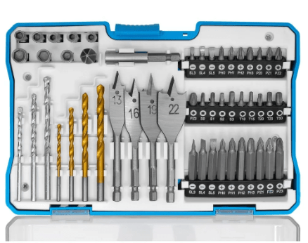 Kit De Acessórios Para Furadeira E Parafusadeira Com 75 Peças G19516Ac