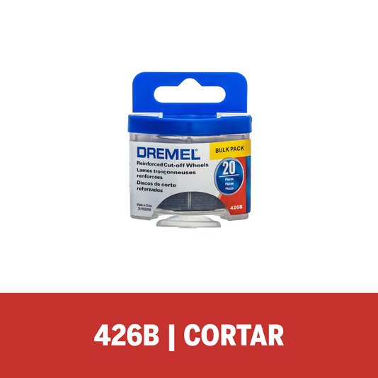 Kit Discos Corte Fibra De Vidro 20 Un Dremel - 426B - 2615426Baa
