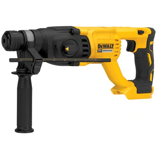 Kit Dewalt Com Martelete Perfurador/Rompedor Sds-Plus 1" Brushless 20V Max* + 2 Baterias 5Ah Power Stack + Carregador Bivolt E Bolsa - Dch133H2-Br