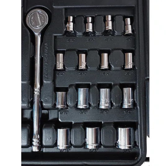 Conjunto De Ferramentas Com 115 Peças E Maleta Lkf-116 Lynus - 15255.8