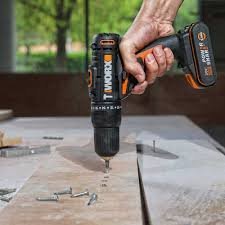 Kit Furadeira 20V WORX WX371.3 + Esmerilhadeira 20V WORX WX812.9