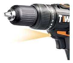 Kit Lavadora Alta Pressão 20V WORX WG620E + Furadeira 20V WORX WX371.3