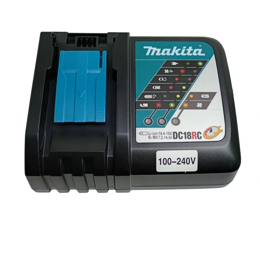 Kit Makita Lixadeira Orbital 18V Dbo480 + Bateria 18V 3Ah Bl1830B + Carregador Bivolt - Dbo480Z-Promo