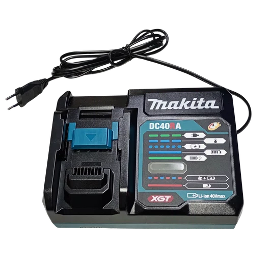 Kit Makita Parafusadeira/Furadeira 13Mm 40V 180Nm + 2 Baterias 4.0Ah + Carregador Bivolt E Maleta - Df003Gu201