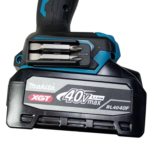 Kit Parafusadeira/Furadeira De Impacto 13Mm 40V Hp003G + 2 Baterias 4 Ah + Carregador Bivolt E Maleta Makita - Hp003Gu201