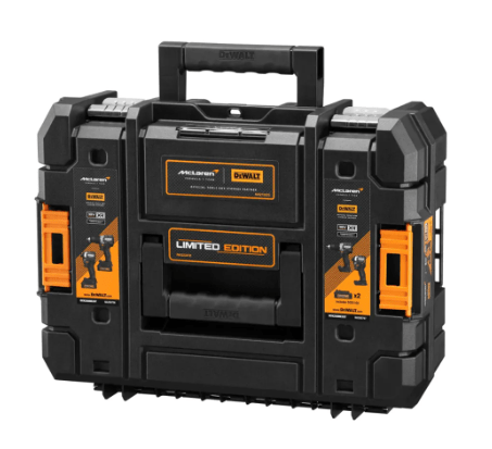 Kit Mclaren F1 Team 20V Furadeira/Parafusadeira Impacto Edição Limitada Dewalt - Dck200Me2Gt-Br