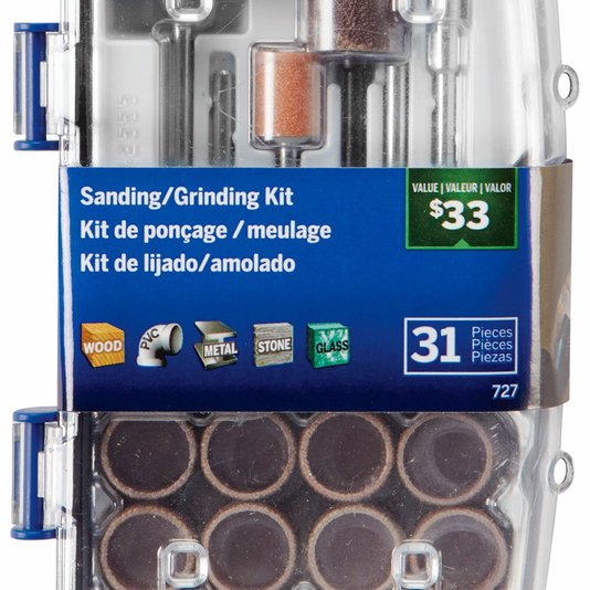 Kit Acessórios Lixar E Afiar 31 Peças 26150727Ab - Dremel
