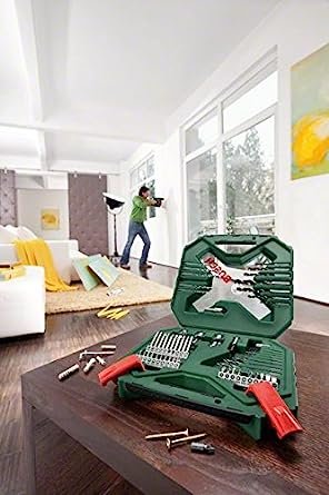 Kit Para Parafusar E Furar Bosch 60 Peças - 2607010611