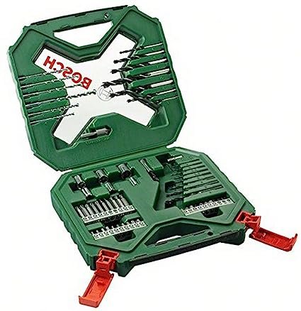 Kit Para Parafusar E Furar Bosch 60 Peças - 2607010611