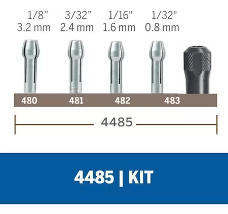 Kit Porca E Pinças Dremel - 4485 - 2615504485