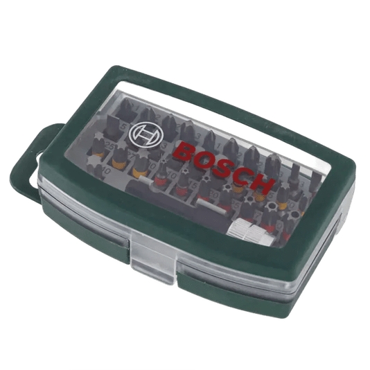 Kit Promoline De Pontas 32Pcs Bosch Colorido 2607017063