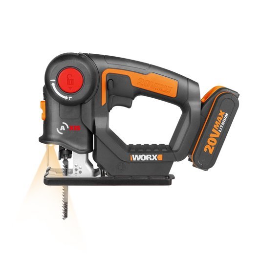 Kit Serra Tico-Tico 20V Worx WX550 + Serra Circular Worx WX531.9