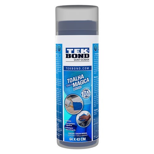 Kit Toalha Magica 64X43Cm Tekbond + Limpa Estofados Gitanes 250Ml