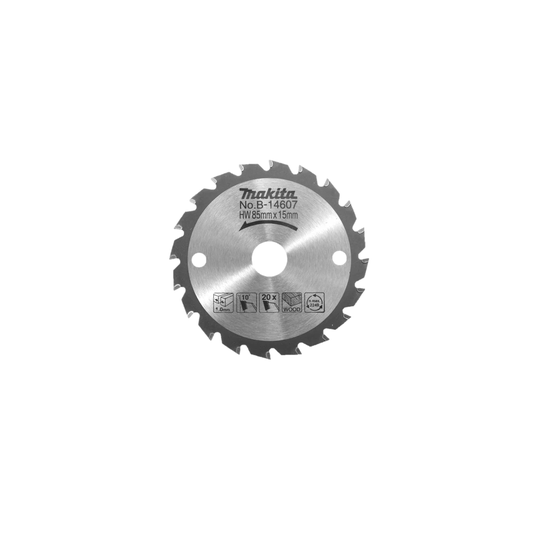 Disco De Serra Tct 85Mm 20 Dentes Para Hs300D E Hs301D B-14607 Makita