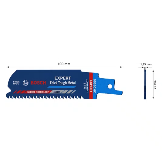 Lâmina De Serra Sabre S555Chc Ttm Bosch - 2608900364
