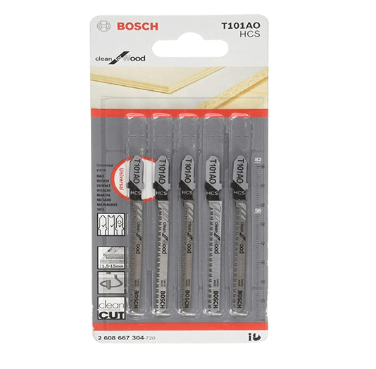 Lâmina Serra Tico-Tico Madeira T101Ao Bosch - 2608667304