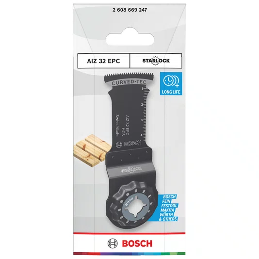 Lâmina De Corte Por Imersão Aiz 32 Epc Para Madeira Bosch - 2608669247