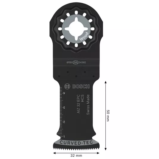 Lâmina De Corte Por Imersão Aiz 32 Epc Para Madeira Bosch - 2608669247
