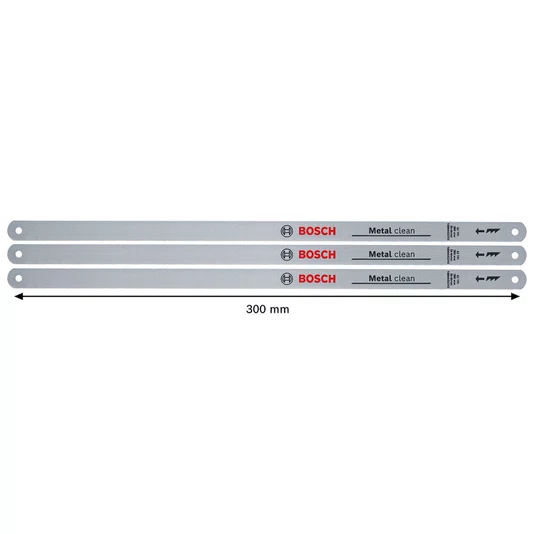Bosch 3 Lâminas 300Mm Para Serras De Arco Com 32Tpi - 1600A03A7Z