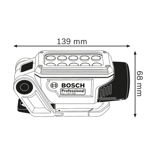 Lanterna Sem Fio 12V Gli 12V330 - 06014A0000 - Bosch