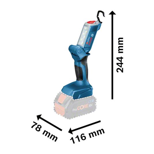 Lanterna Bateria Gli 18V300 06014A1100 - Bosch