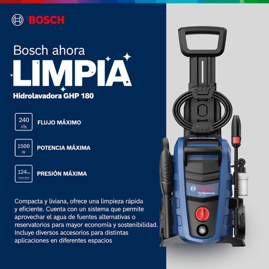 Lavadora De Alta Pressao Ghp 180 200V 0600910Ce0000