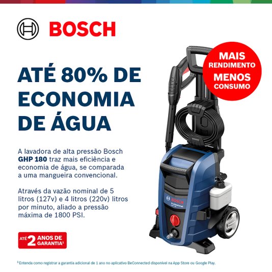 Lavadora De Alta Pressao Ghp 180 200V 0600910Ce0000