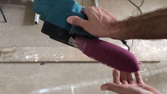 Lixadeira De Cinta 9910 220V Makita 76X457Mm Com Coletor De Pó - 9910-220V