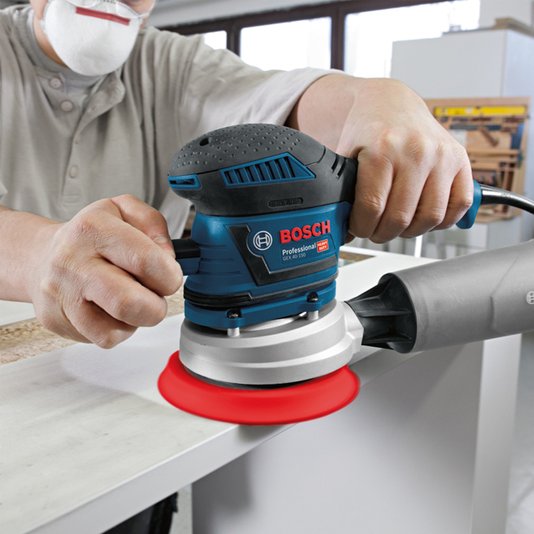 Lixadeira Orbital Bosch Gex 40-150, 400W 220V - 060137B2E0 - Bosch