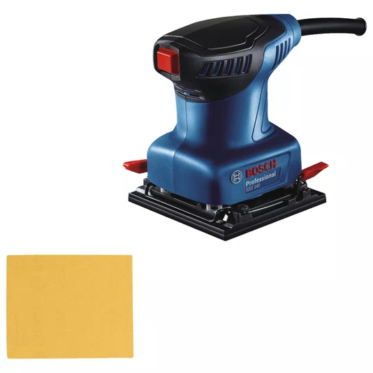 Bosch Gss 140 Lixadeira Orbital 127V 220W + Folha De Lixa - 06012A80D1