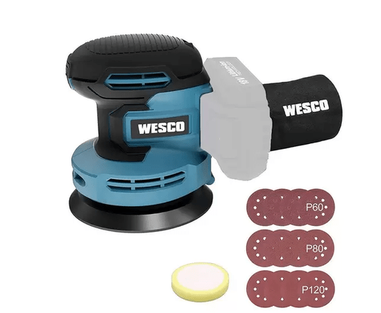 Lixadeira Roto Orbital 18V Ws2302.9 Wesco S/Bateria