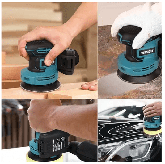 Lixadeira Roto Orbital 18V Ws2302.9 Wesco S/Bateria