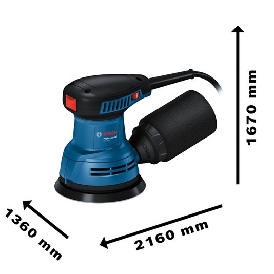 Lixadeira Roto Orbital Gex 125 220V - Bosch