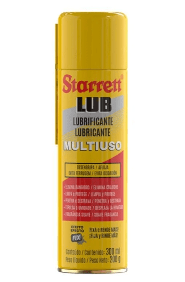 Lubrificante Spray 300Ml Lub Starrett - 5140000300 - Vonder