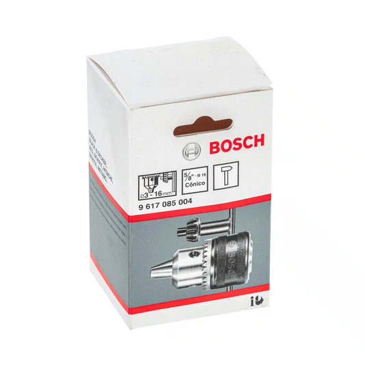 Mandril Abertura 5/8" (16Mm) Cônico Bosch - 9617085004