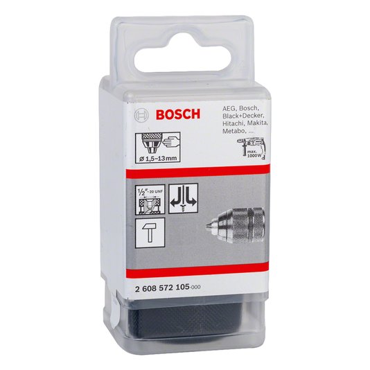Mandril Aperto Rapido 1/2"X1/2" 13Mm 2608572105 - Bosch