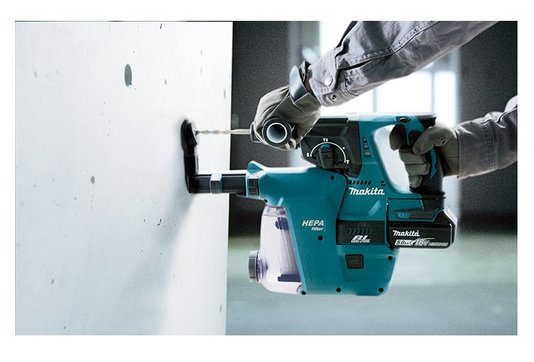 Martelete Combinado a Bateria 18V DHR242RTEW Makita - DHR242RTEW